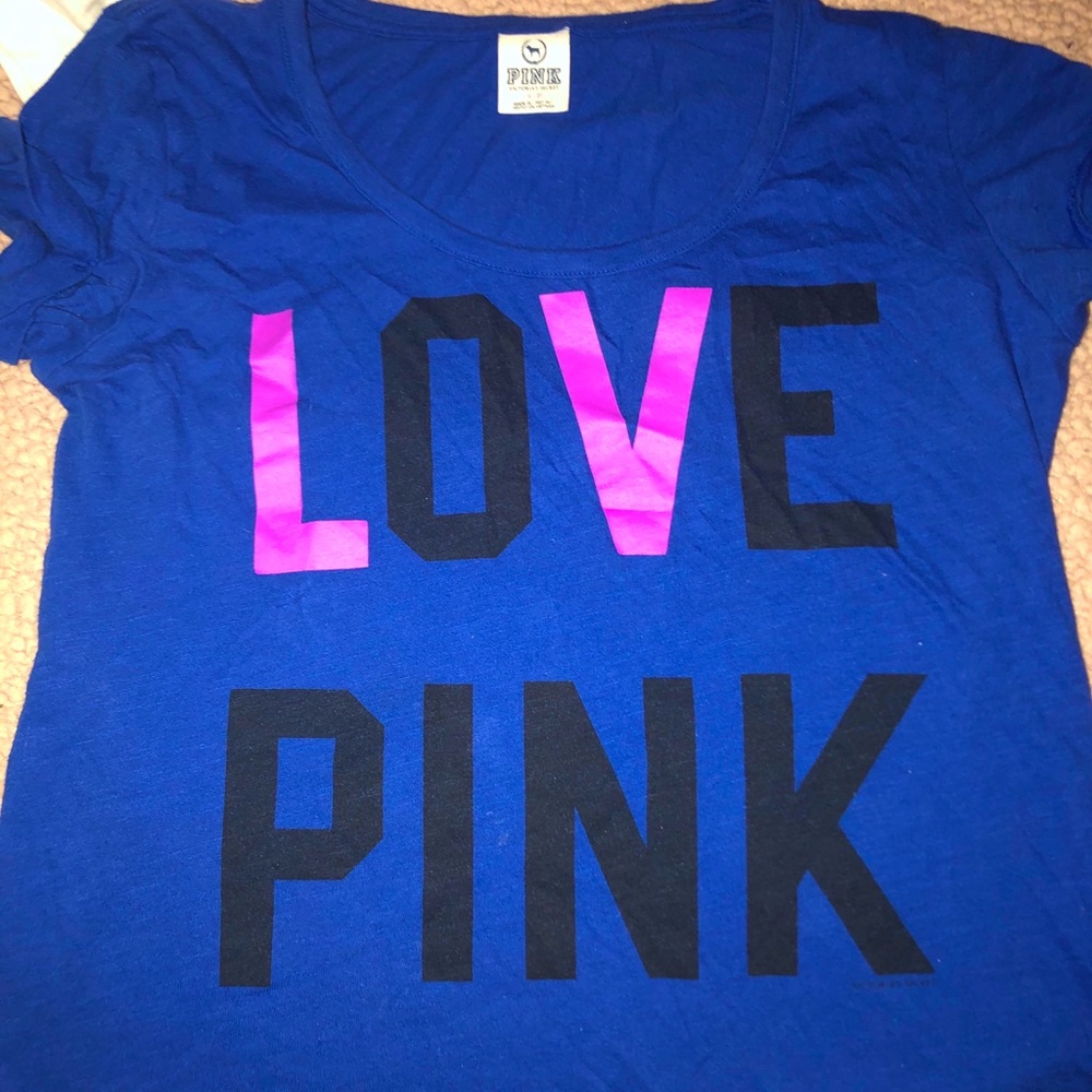 PINK crop top T SZ S